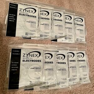 Zynex Electrical Stimulation Electrodes 2" (10packs 40rounds total)Exp:6/30/26